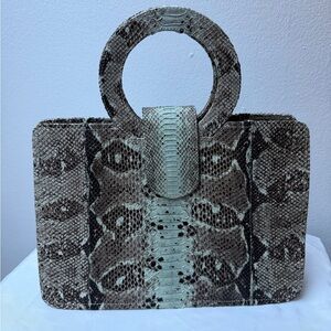 Genuine crocodillo exotic Handbag
